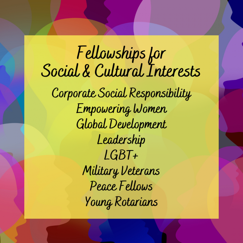 June is Rotary Fellowship Month!